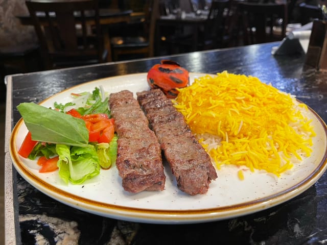 Chelokabaab Koobideh.