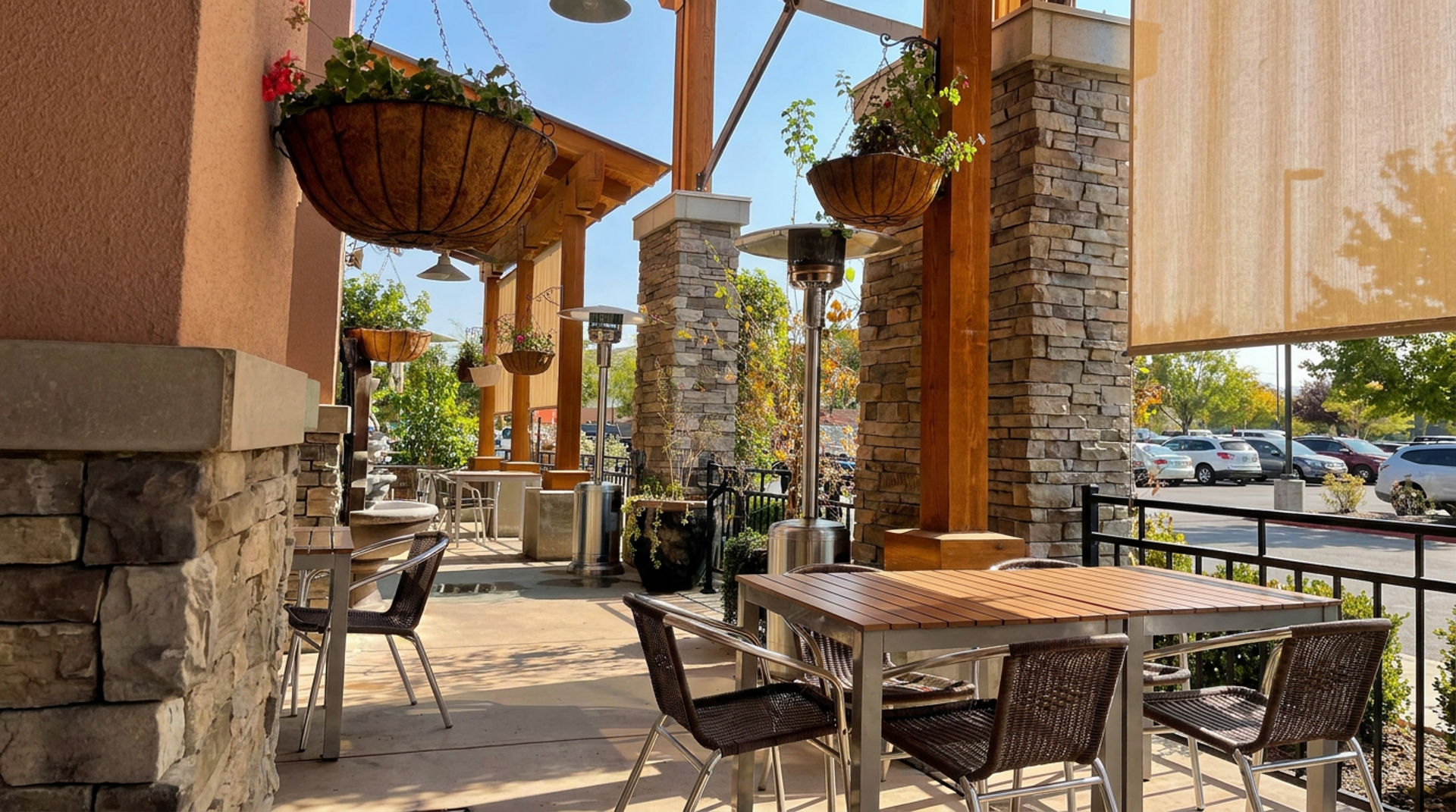 Outdoor seating