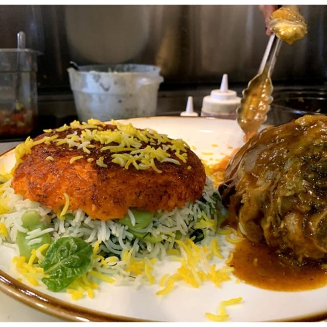 Fave Beans Lamb Shank (Baghali Polo).