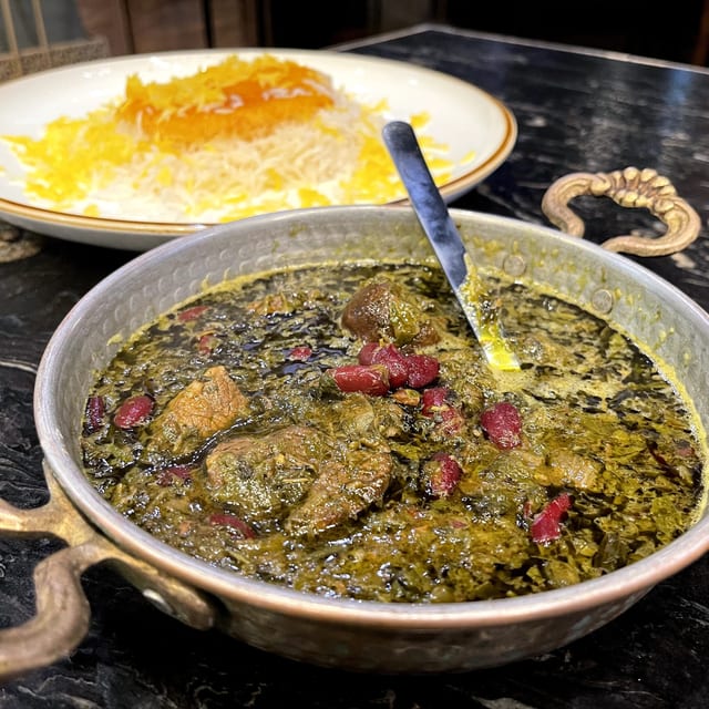 Ghormeh Sabzi.